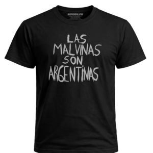 Remera Negra Malvinas