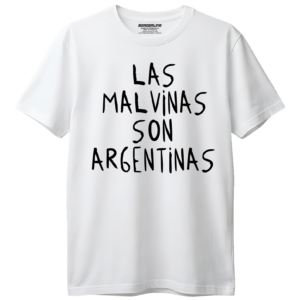 Remera Malvinas Blanca