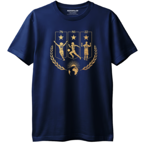 Remera 3 Mundiales | Azul