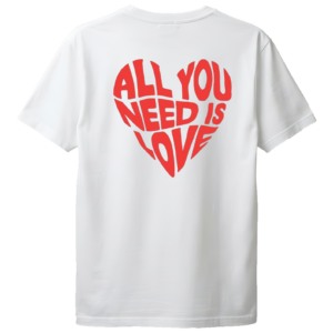 Remera Love | Blanca
